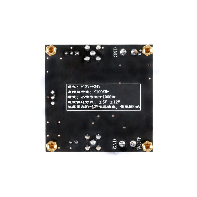 Taidacent INA114 Instrumentation Amplifier 1000 Times Gain Adjustable Single-Supply Operation Single-Ended/Differential Input - Image 2